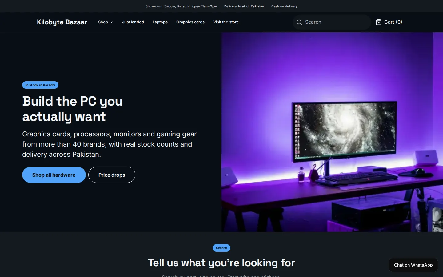 Kilobyte Bazaar store template